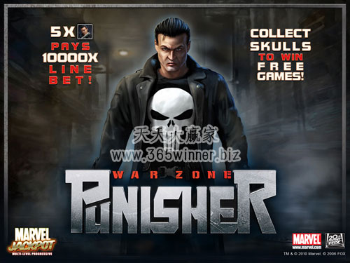 大发特色老虎机：Punisher War Zone