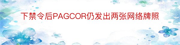 下禁令后PAGCOR仍发出两张网络牌照